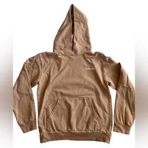 TALENTLESS Tan hooded Hoodie natural color